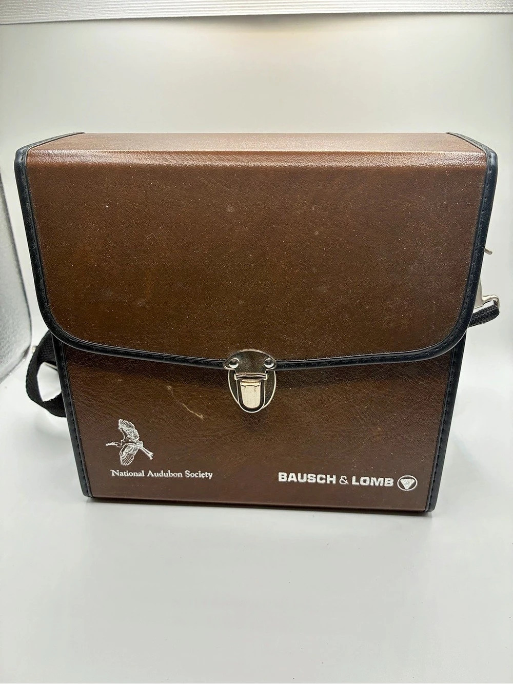 Bausch & Lomb National Audubon Society Binocular Case Brown & Black